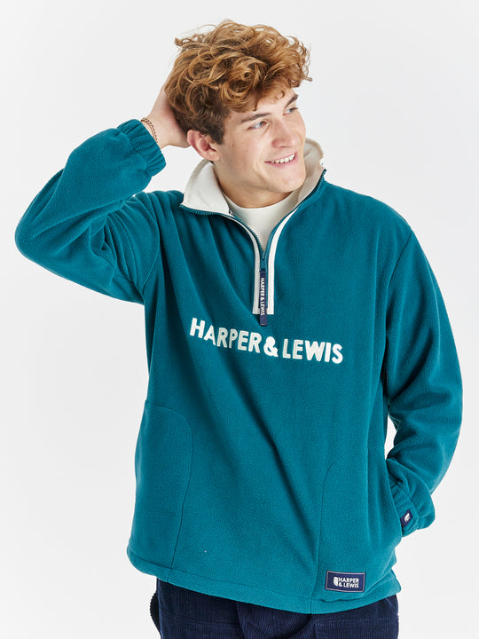 Womens fleece jacket, Harper & Lewis branded badge featuring our classic logo.
