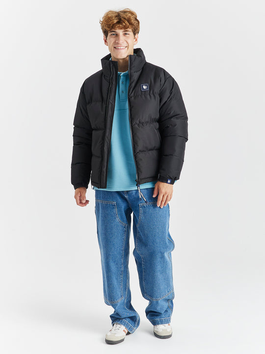 Noire Puffer Coat