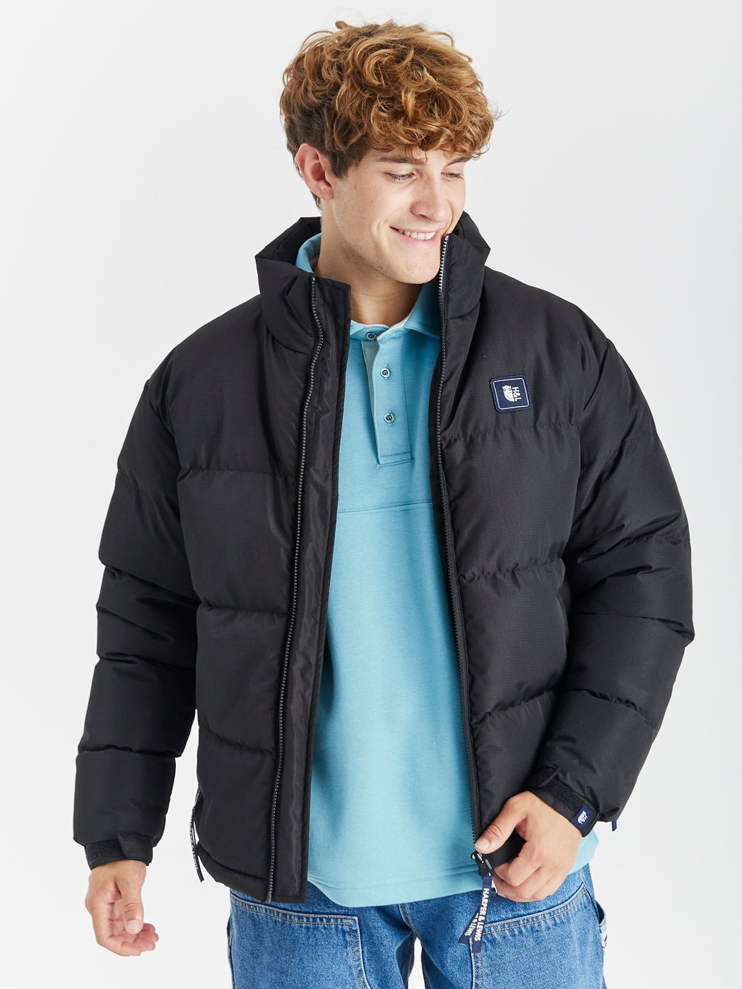 Noire Puffer Coat