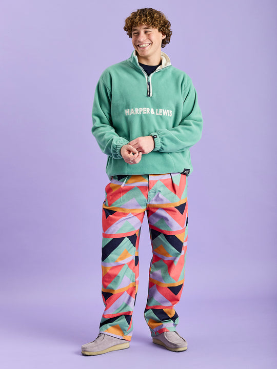 Mills Corduroy Broek Roest