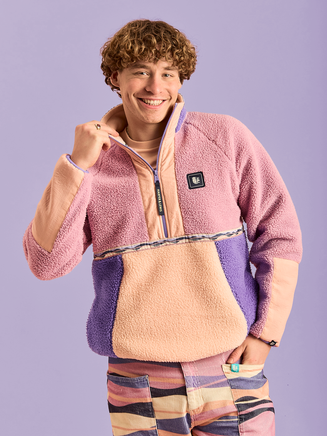 Avalynn 1/2 Zip Sherpa Fleece