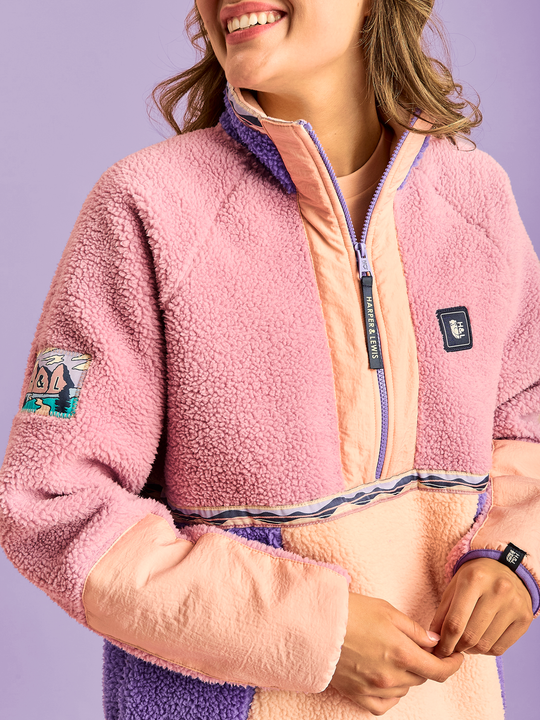 Avalynn 1/2 Zip Sherpa Fleece