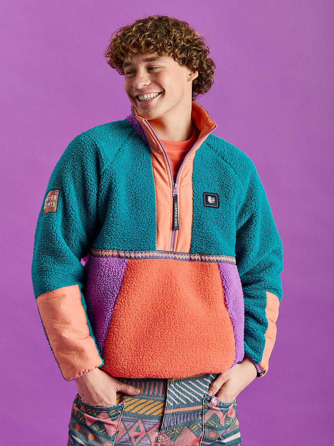 Avalynn 1/2 Zip Sherpa Fleece