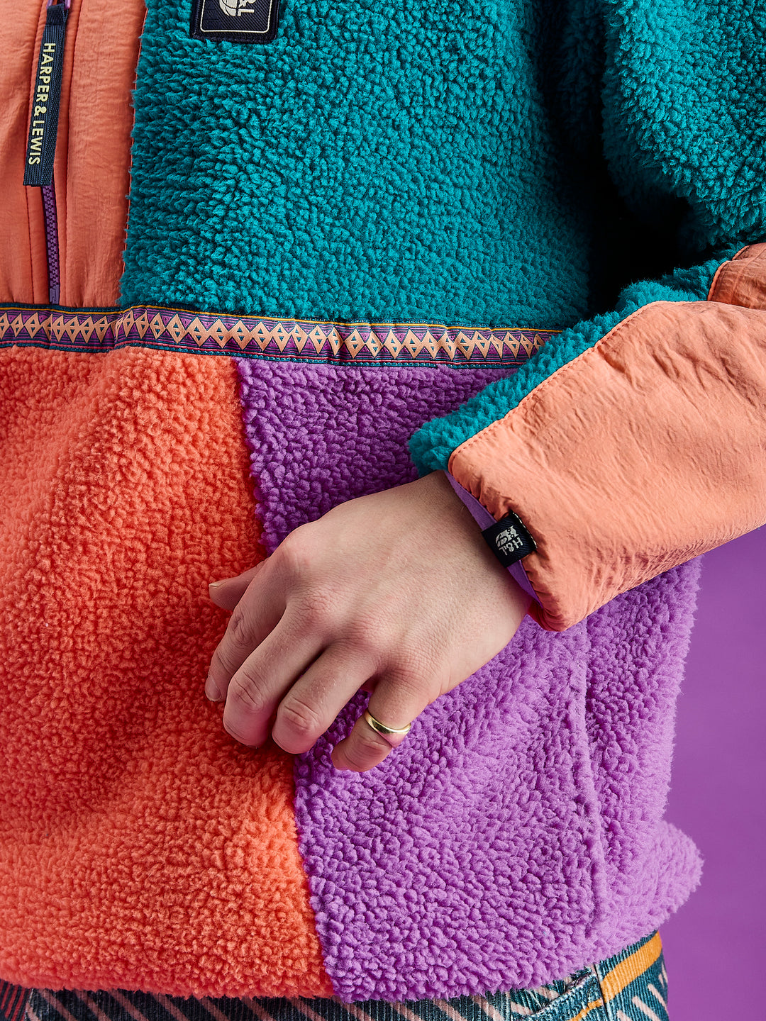 Avalynn 1/2 Zip Sherpa Fleece