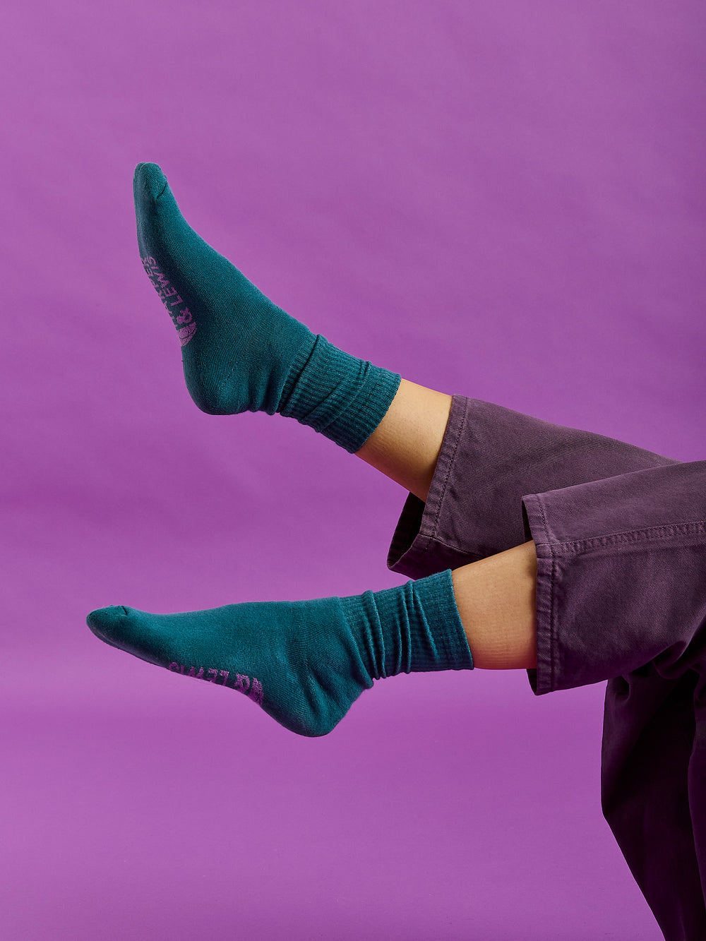 H&L Sokken Staalblauw & Blauwgroen Groen