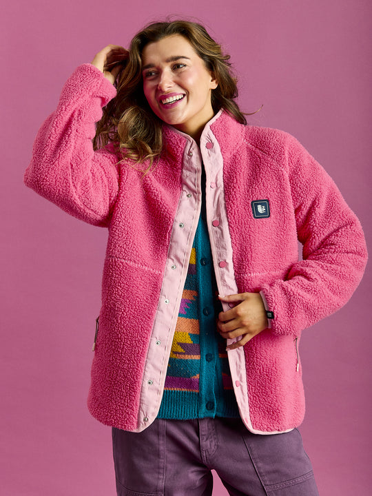 Frieda Sherpa Fleece Jacket