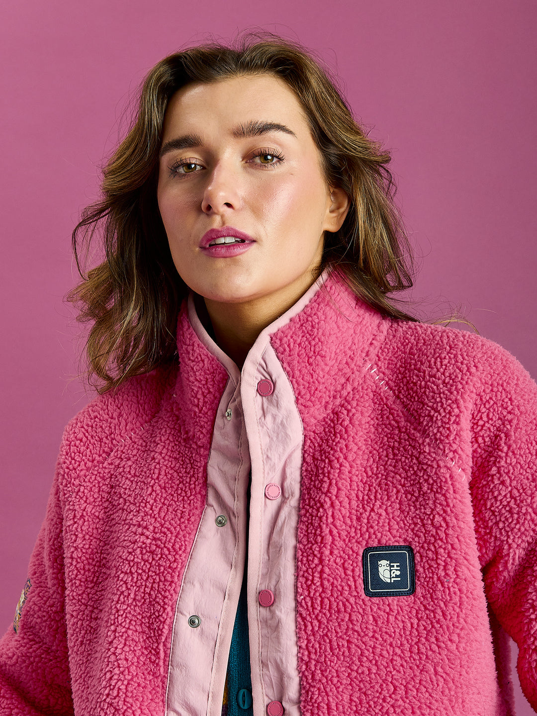 Frieda Sherpa Fleece Jacket