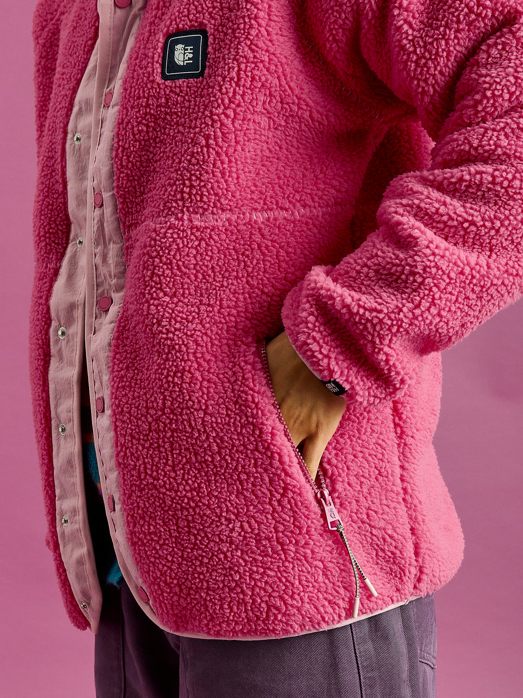 Frieda Sherpa Fleece Jacket