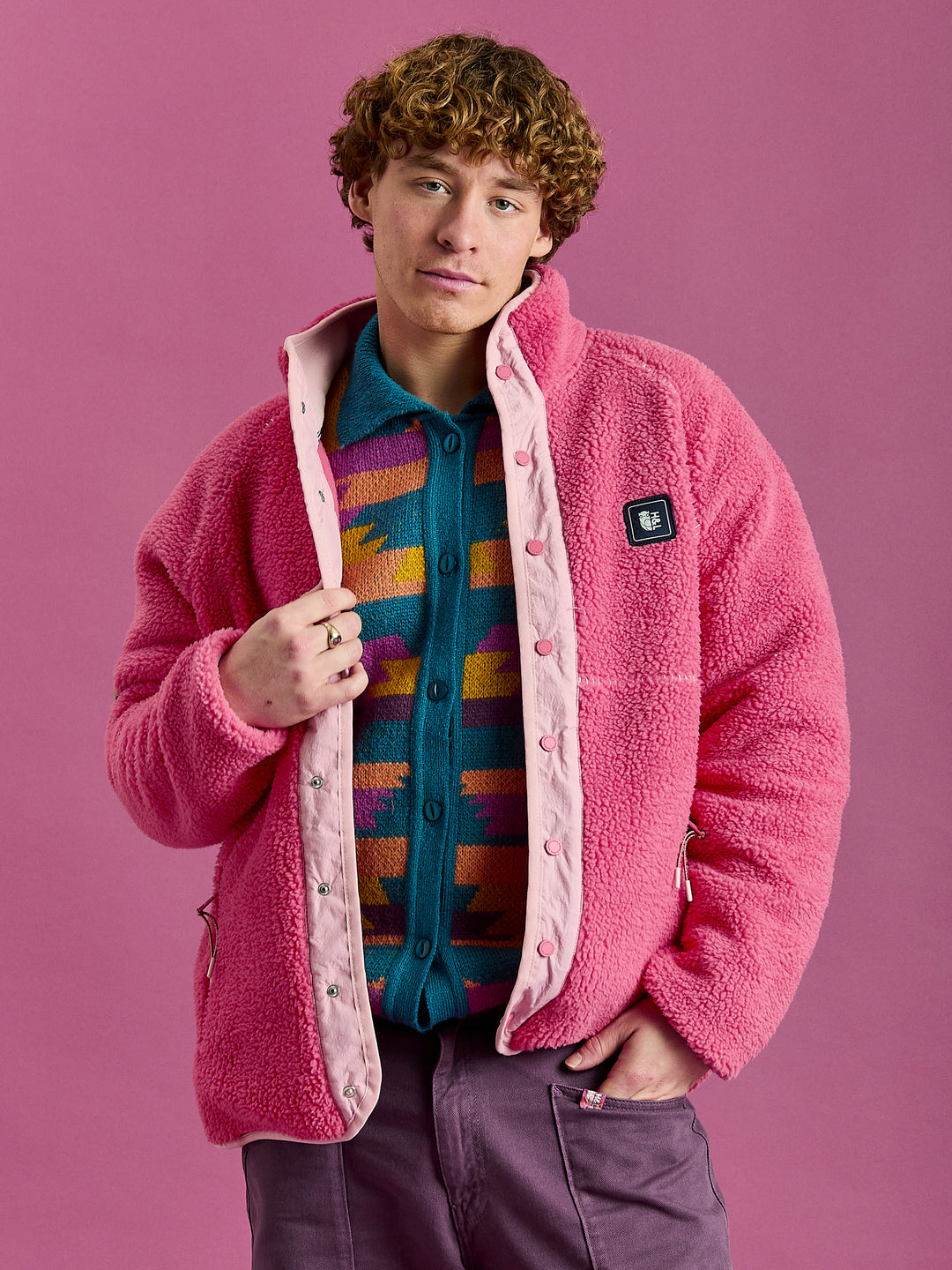 Frieda Sherpa Fleece Jacket