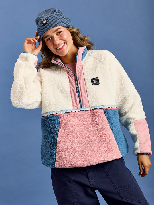 Avalynn 1/2 Zip Sherpa Fleece