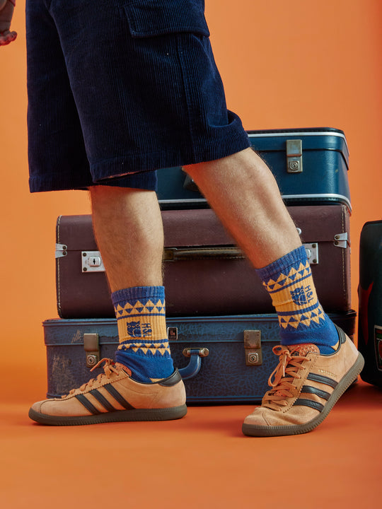 Experience everyday comfort with our H&L Socks, available in a convenient pack of two.