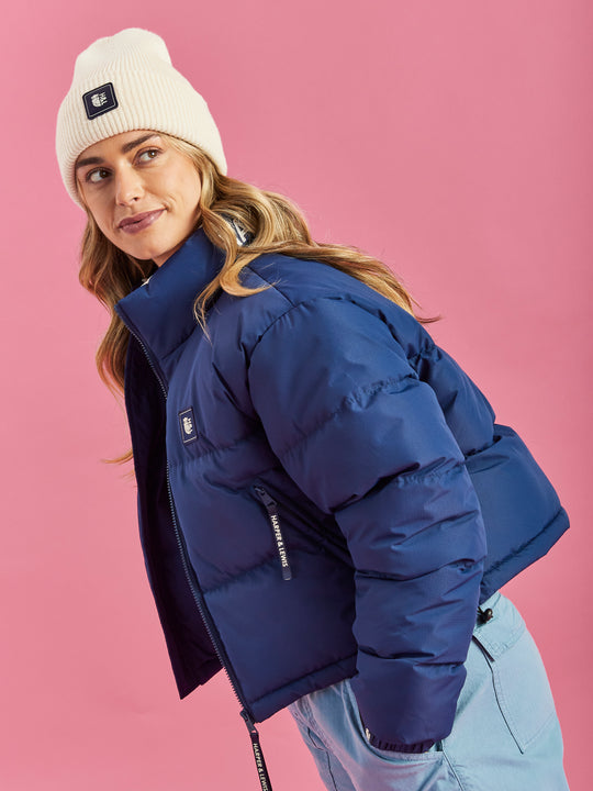 Lucania Cropped Puffer Coat