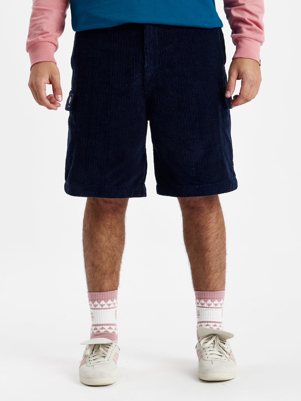 These Raye Corduroy Jorts provide a blend of practicality and style, making them a versatile addition to your wardrobe.