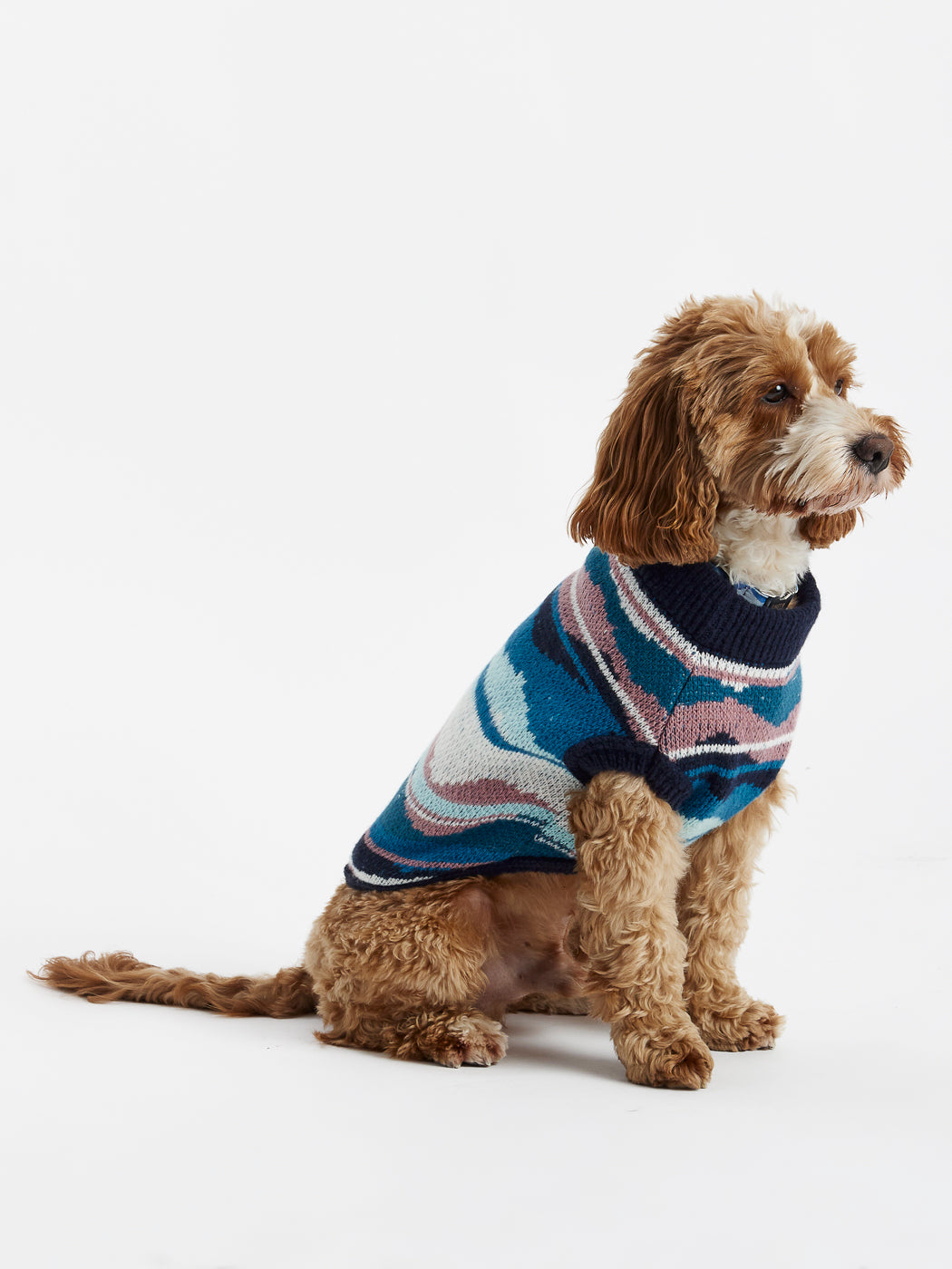 This jumper is designed for both warmth and durability, ensuring your furry friend stays comfortable during cold weather outings.