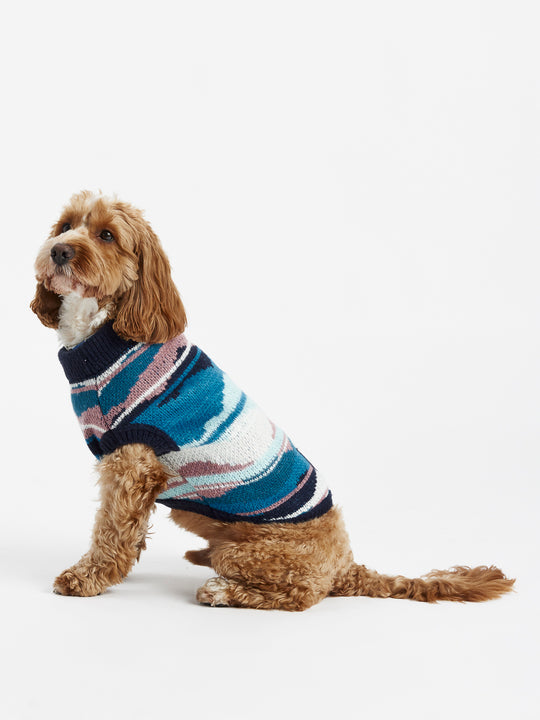 Ideal for keeping your dog warm and stylish, this Knitted Jumper is a great choice for brisk walks or cosy indoor snuggles.