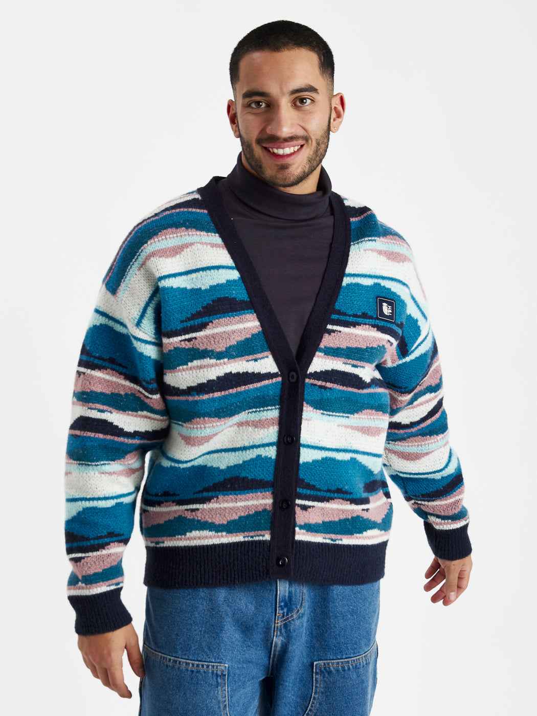 Wear the cardigan dressed up or for a cosy outfit, this is a very versatile piece of knitwear.