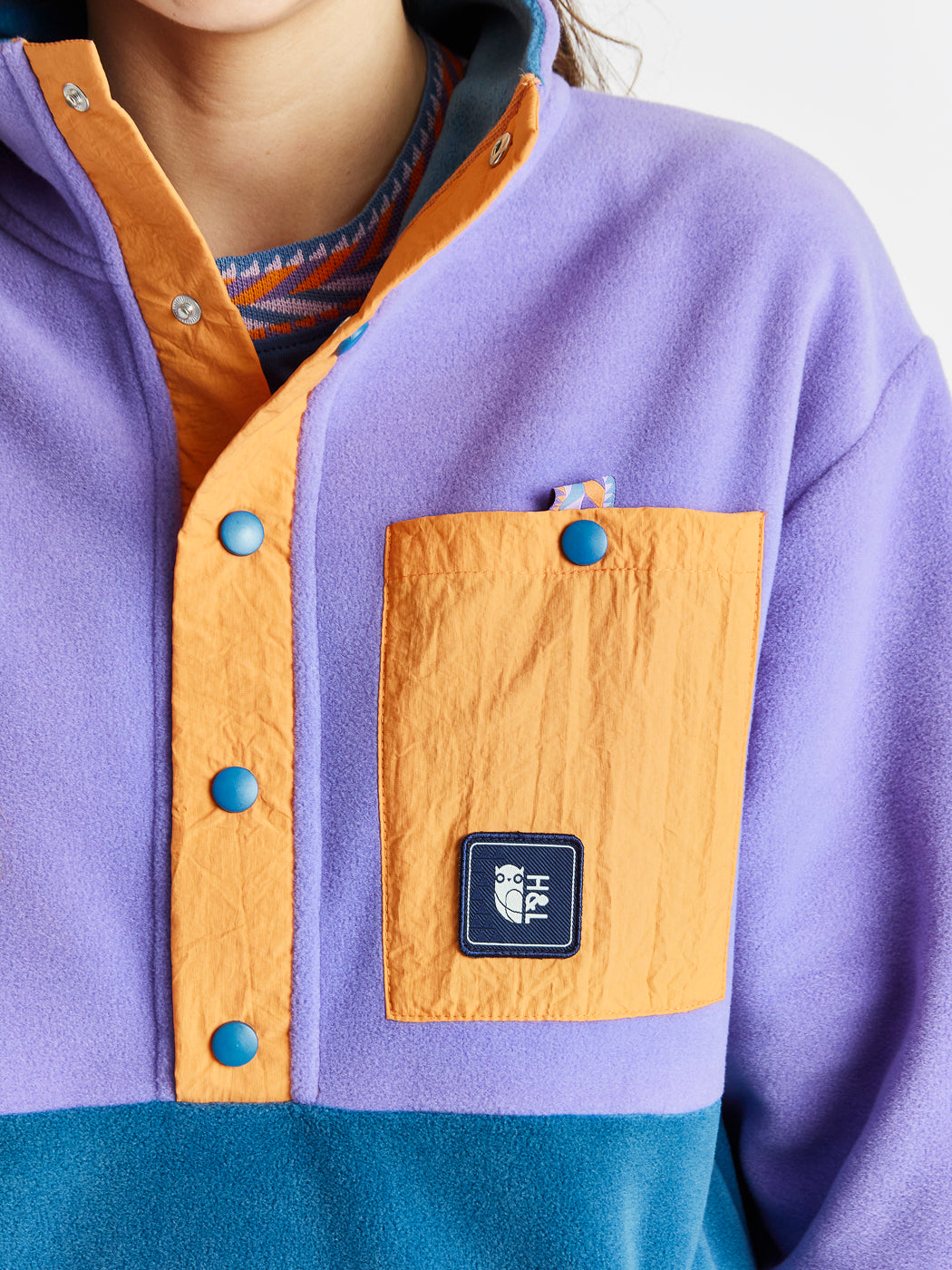 Retro inspired fleece in the colours of the season, perfect for cold weather to keep you warm and cosy.
