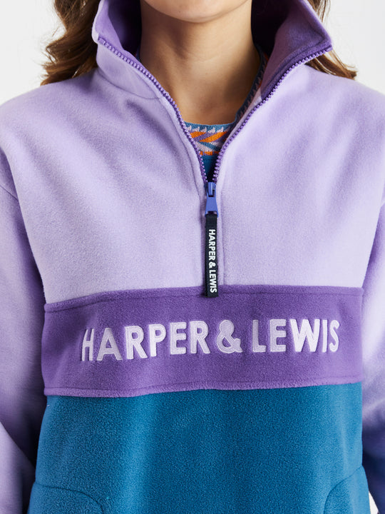 Retro inspired fleece in the colours of the season, perfect for cold weather to keep you warm and cosy.
