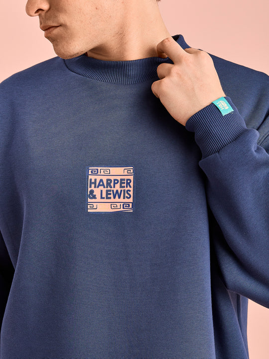 Detail shot of the front branded printed graphic.