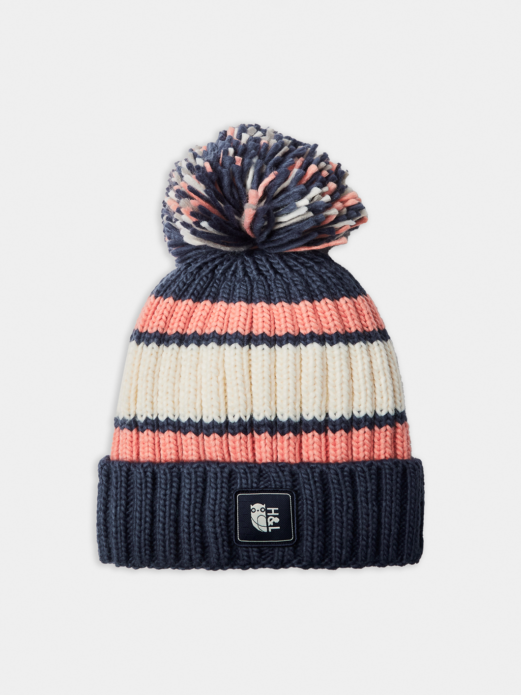 The Fernie Beanie is a heavyweight Ribbed Knit in Marshmallow Sundae.
