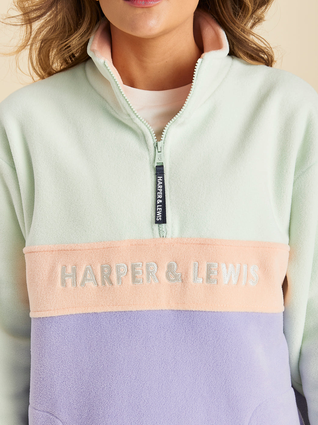 Retro inspired fleece in the colours of the season, perfect for cold weather to keep you warm and cosy.
