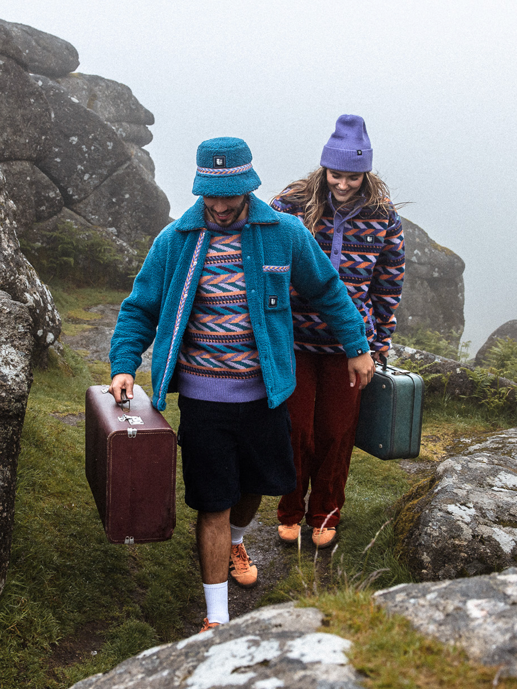 Take your Sherpa fleece jackets on adventures with its versatility to be able to wear whatever the weather.