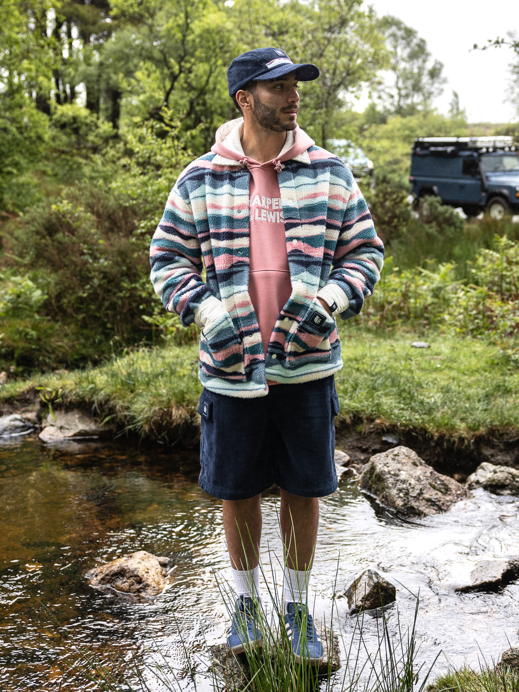 Upgrade your wardrobe with the 100% Cotton Corduroy Jorts.