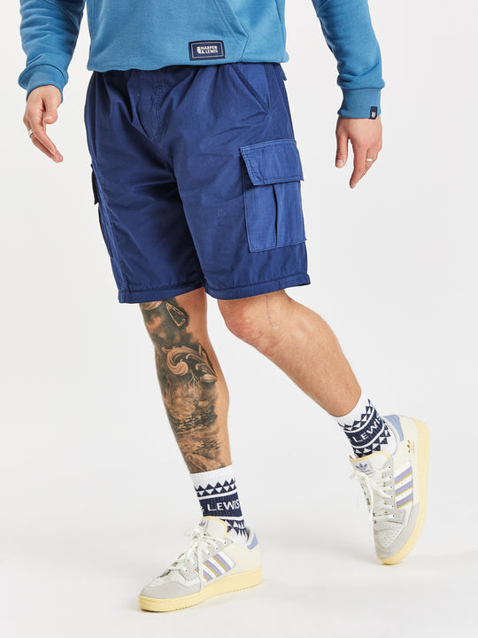 Zip Off Cargo Pants Navy